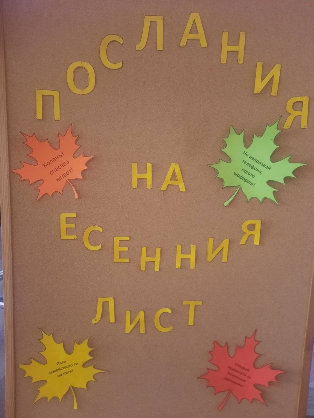 "Посланията на есенния лист" 2025 1