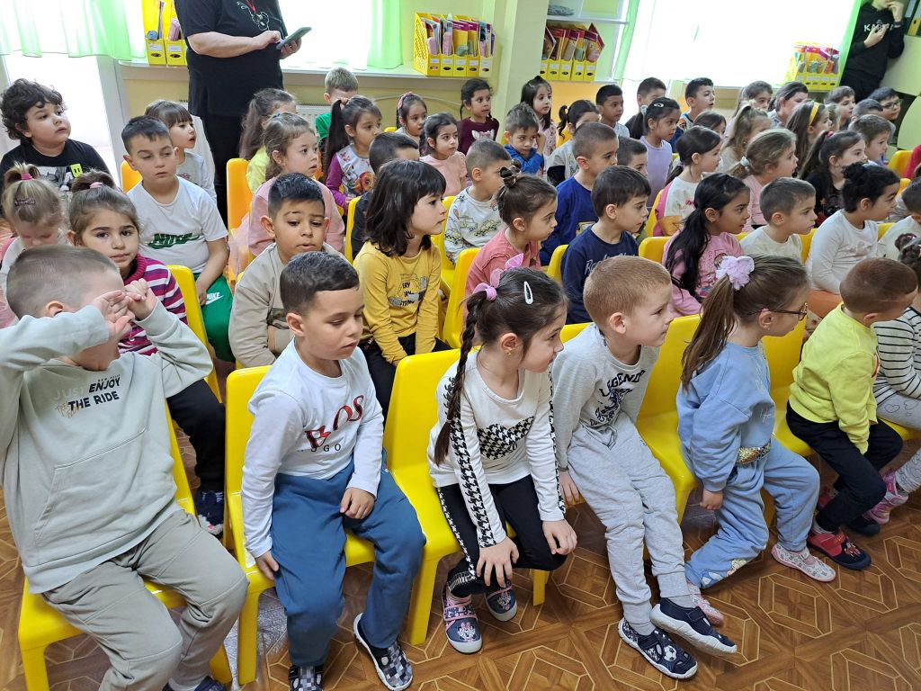Среща с ученици от ЗПГ "Климент Тимирязев" - ДГ Пролет - Сандански