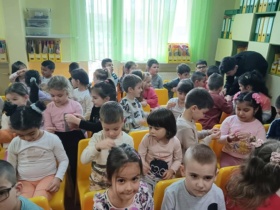 Среща с ученици от ЗПГ "Климент Тимирязев" - ДГ Пролет - Сандански