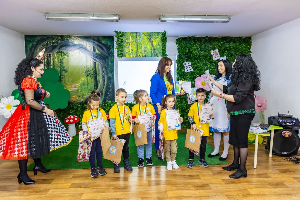 Състезание "Забавна математика" 2024 г. - ДГ Пролет - Сандански